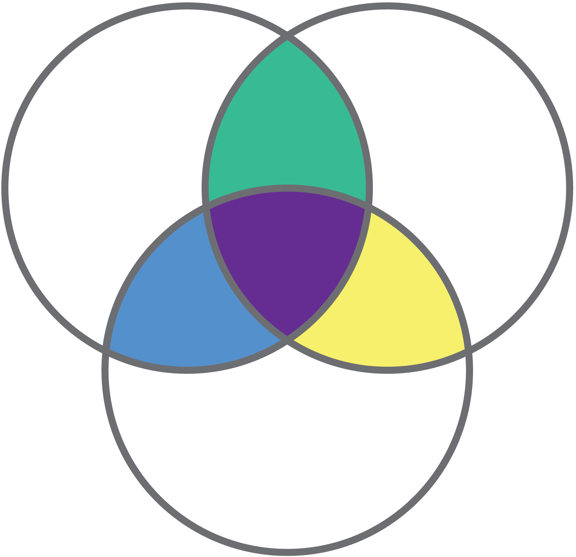 Studio Davis logo with three overlapping outlined circles and colored intersections.